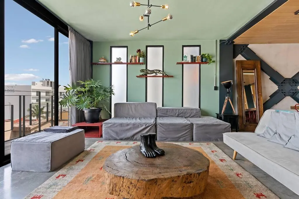 Apartment Ferienwohnung Penthouse Nuevo Con Terraza En Zona Centro Historico Puebla